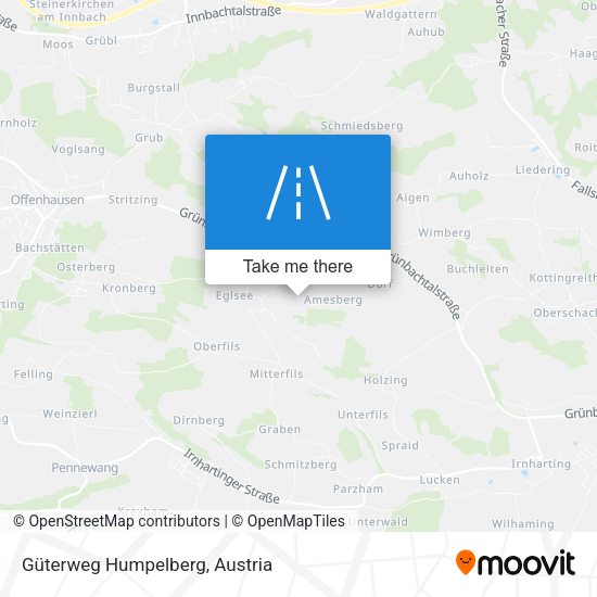 Güterweg Humpelberg map