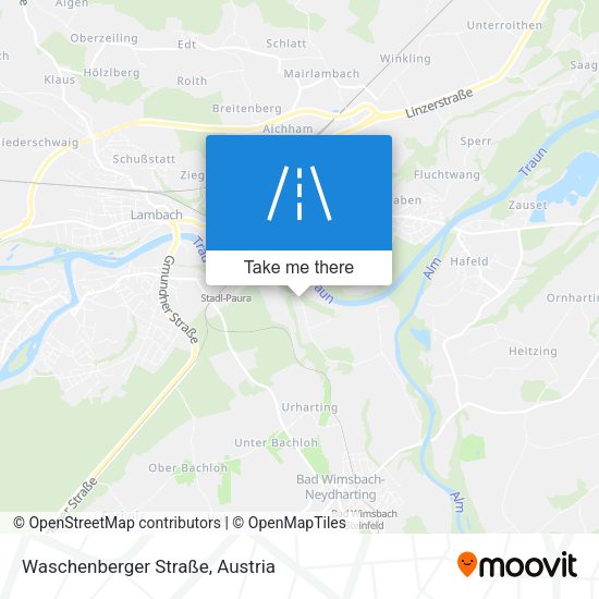Waschenberger Straße map