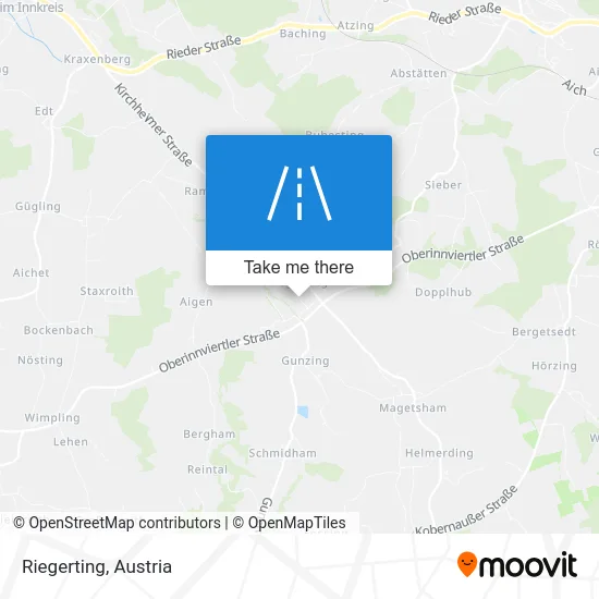 Riegerting map