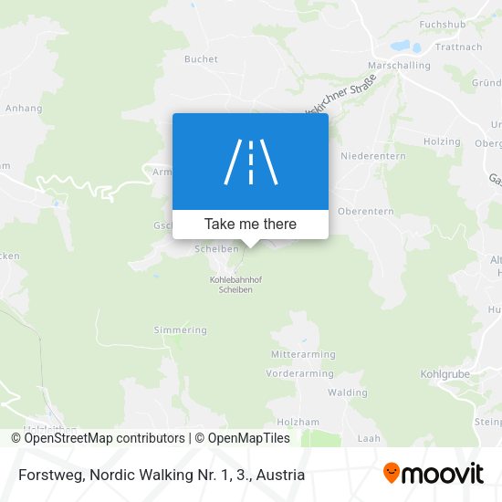 Forstweg, Nordic Walking Nr. 1, 3. map