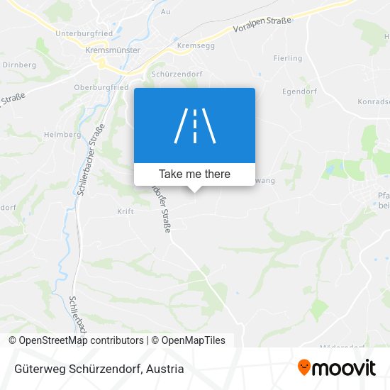 Güterweg Schürzendorf map