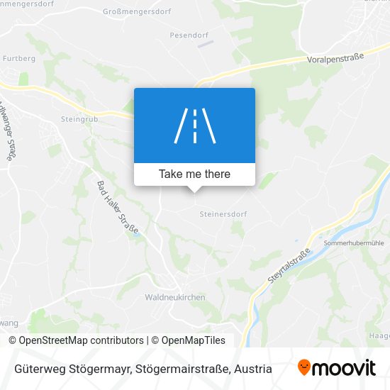 Güterweg Stögermayr, Stögermairstraße map