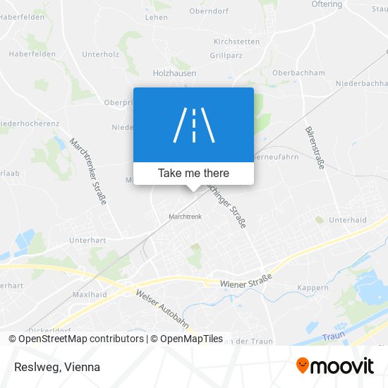 Reslweg map