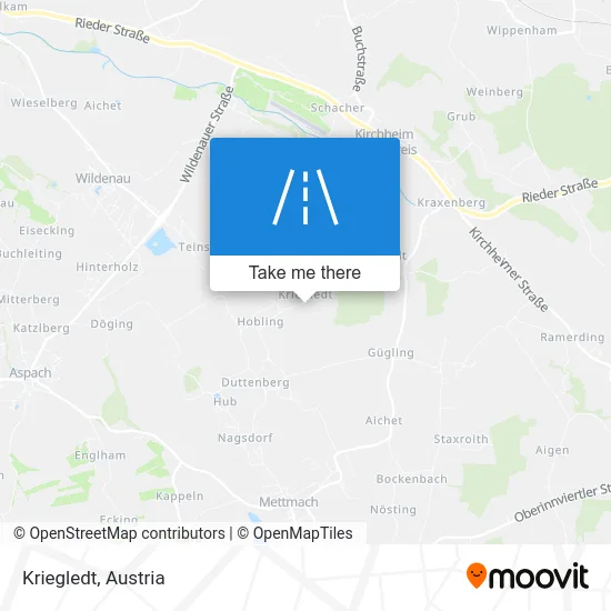 Kriegledt map