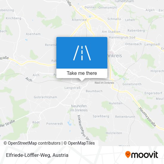 Elfriede-Löffler-Weg map