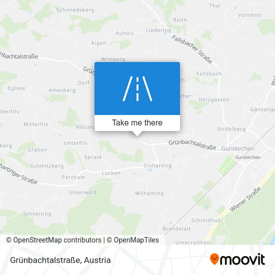 Grünbachtalstraße map