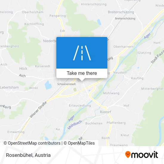 Rosenbühel map