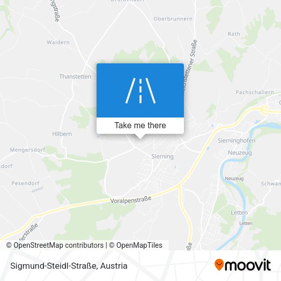 Sigmund-Steidl-Straße map