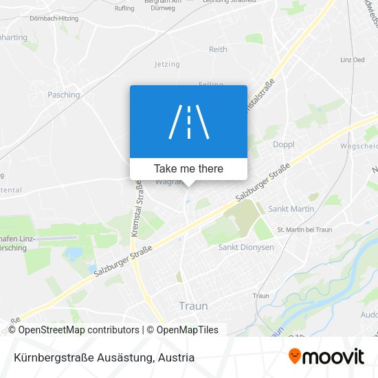 Kürnbergstraße Ausästung map