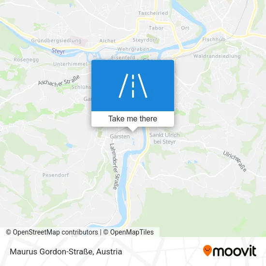 Maurus Gordon-Straße map