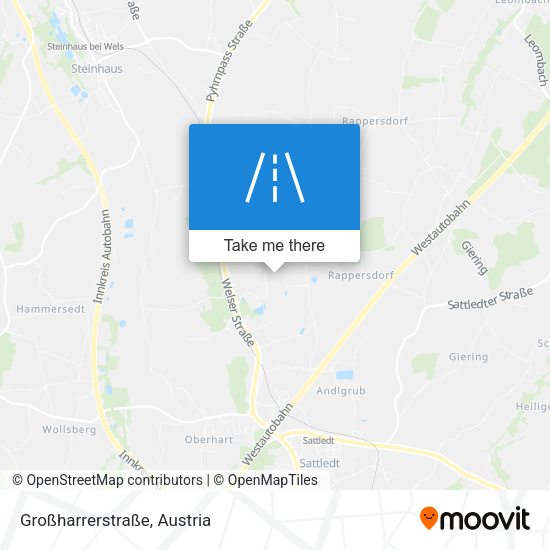 Großharrerstraße map