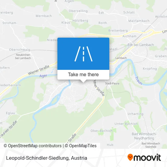 Leopold-Schindler-Siedlung map