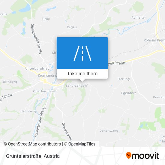 Grüntalerstraße map