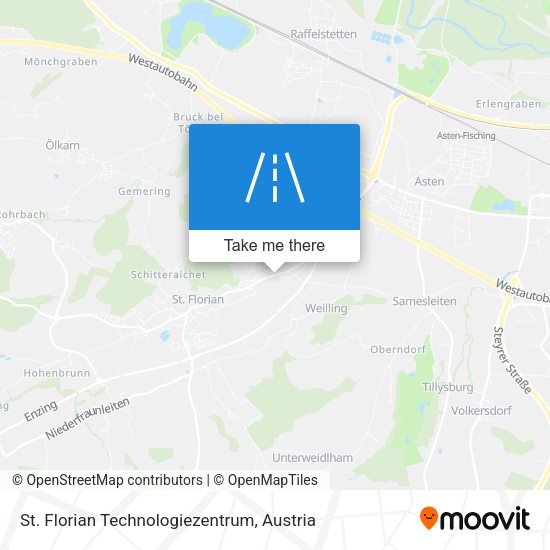 St. Florian Technologiezentrum map