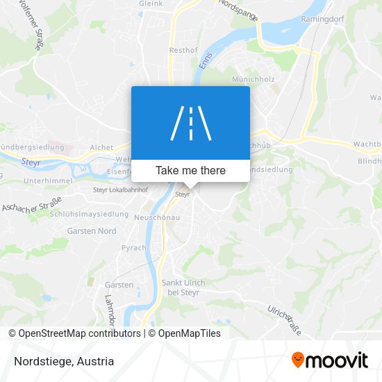 Nordstiege map