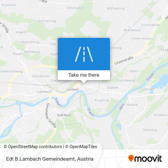 Edt B.Lambach Gemeindeamt map