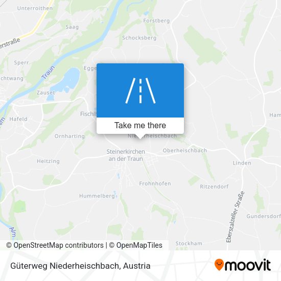 Güterweg Niederheischbach map