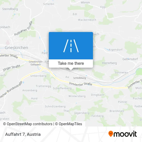 Auffahrt 7 map