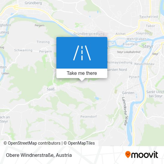 Obere Windnerstraße map