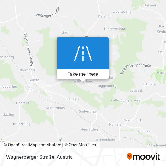 Wagnerberger Straße map