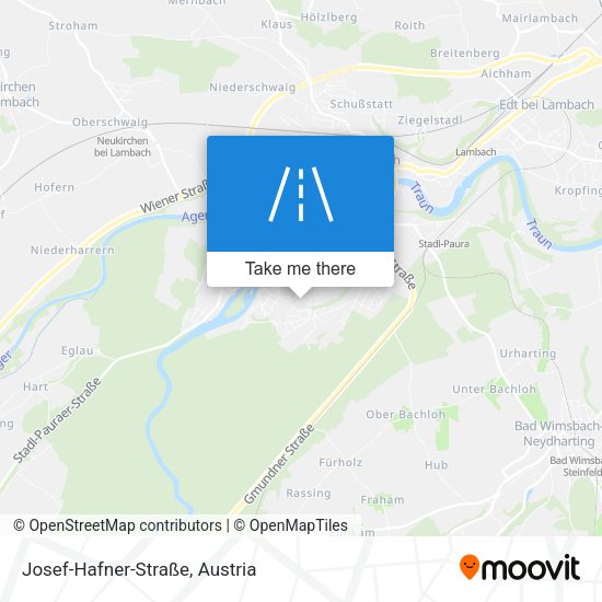Josef-Hafner-Straße map
