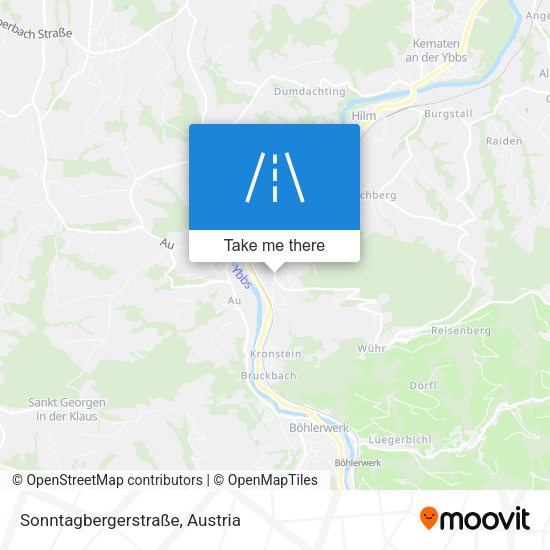 Sonntagbergerstraße map