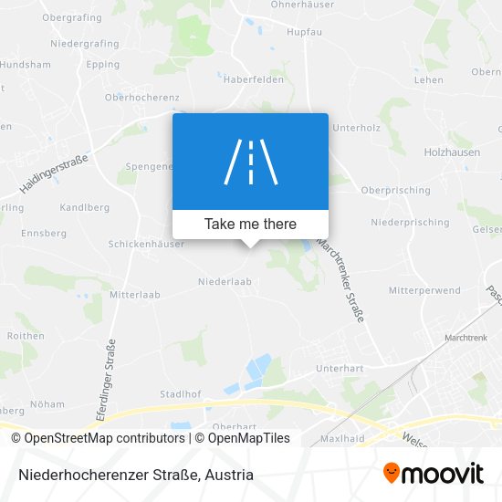 Niederhocherenzer Straße map