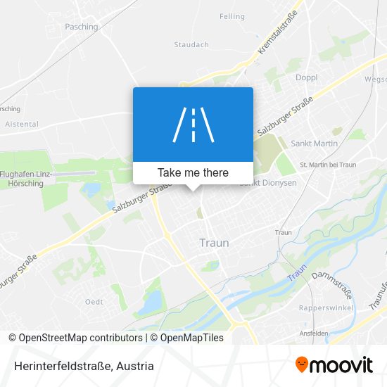 Herinterfeldstraße map