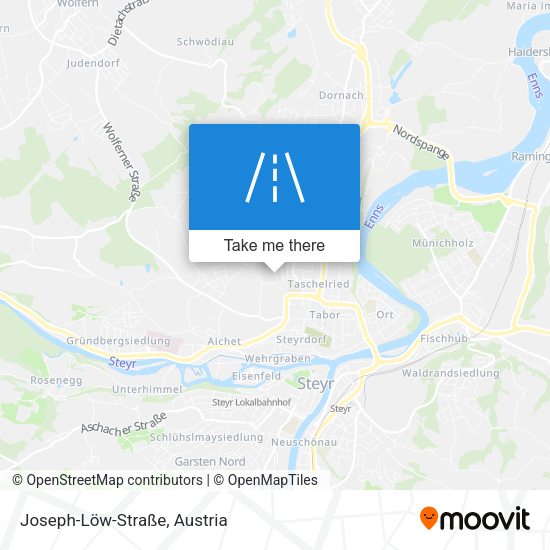 Joseph-Löw-Straße map