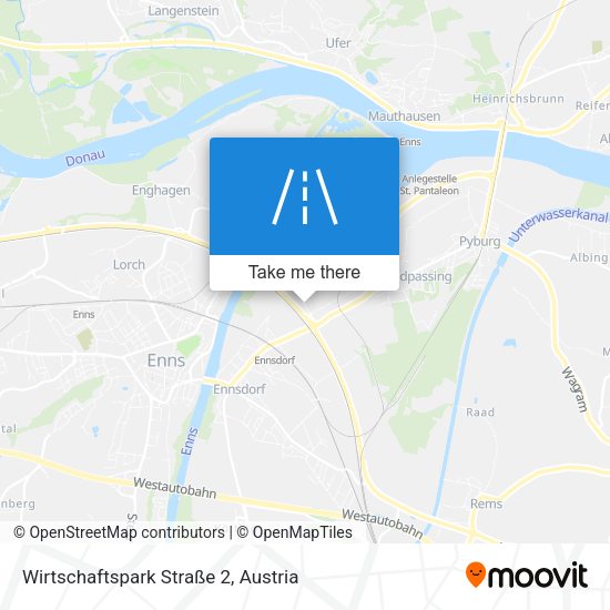 Wirtschaftspark Straße 2 map