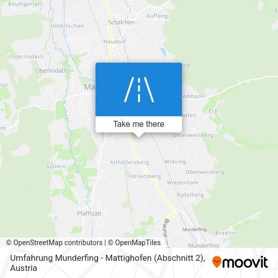 Umfahrung Munderfing - Mattighofen (Abschnitt 2) map