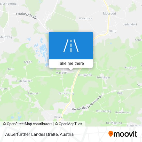 Außerfürther Landesstraße map