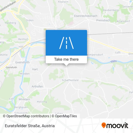Euratsfelder Straße map