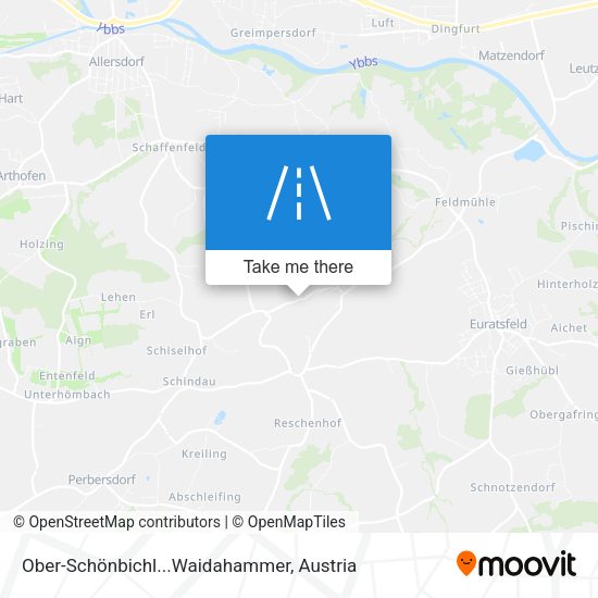 Ober-Schönbichl...Waidahammer map