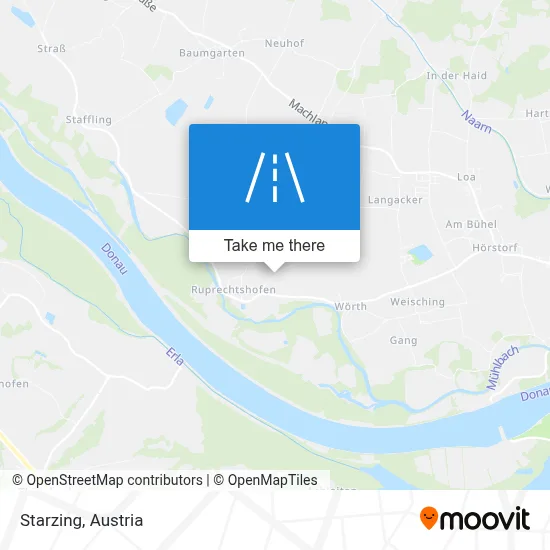 Starzing map