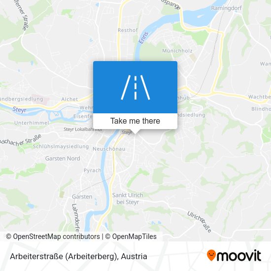 Arbeiterstraße (Arbeiterberg) map