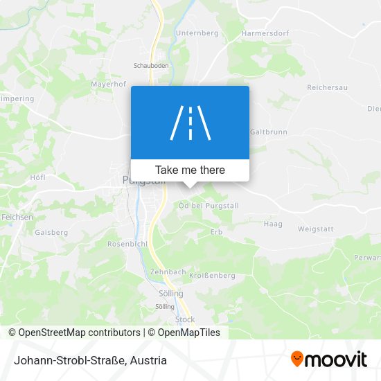 Johann-Strobl-Straße map