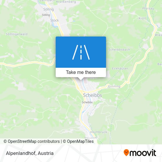 Alpenlandhof map