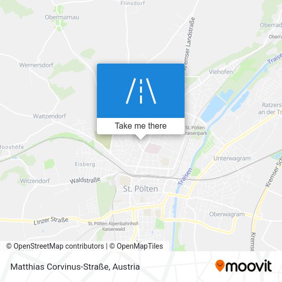 Matthias Corvinus-Straße map