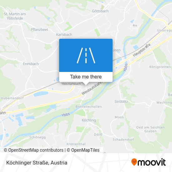 Köchlinger Straße map