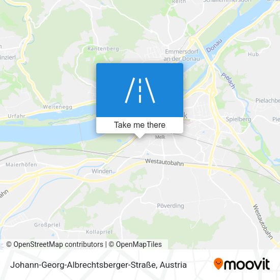 Johann-Georg-Albrechtsberger-Straße map