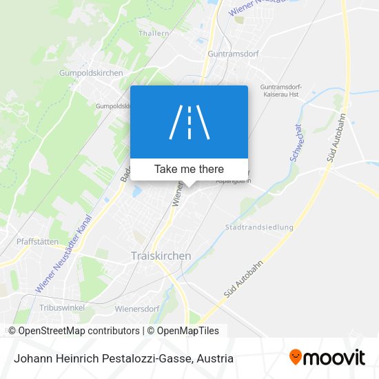Johann Heinrich Pestalozzi-Gasse map