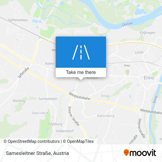 Samesleitner Straße map