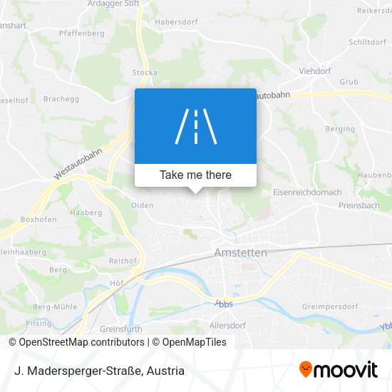 J. Madersperger-Straße map
