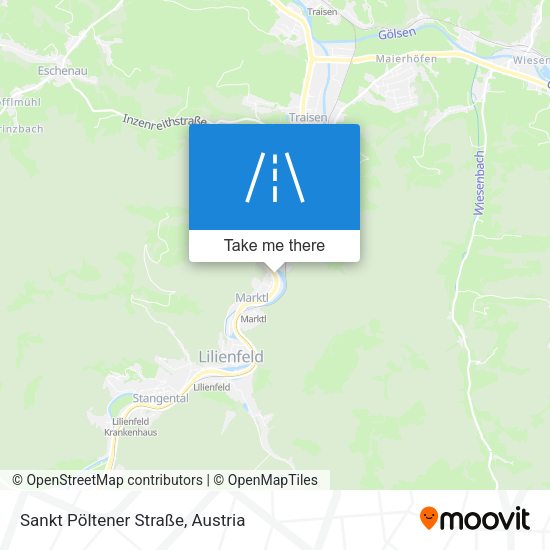 Sankt Pöltener Straße map