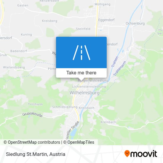 Siedlung St.Martin map