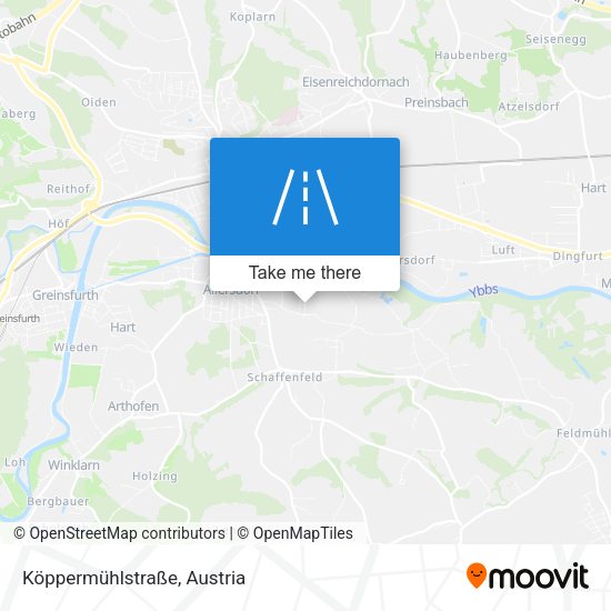 Köppermühlstraße map
