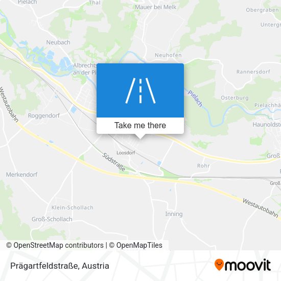 Prägartfeldstraße map