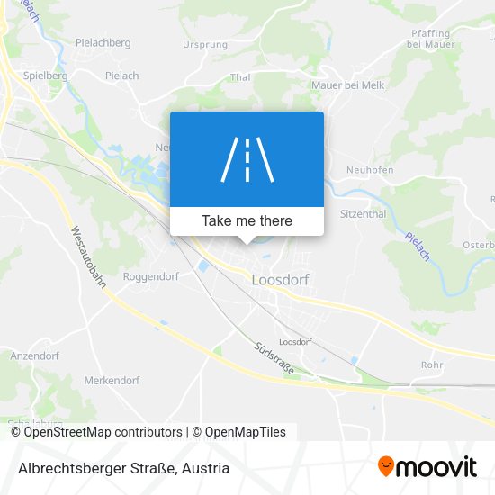 Albrechtsberger Straße map