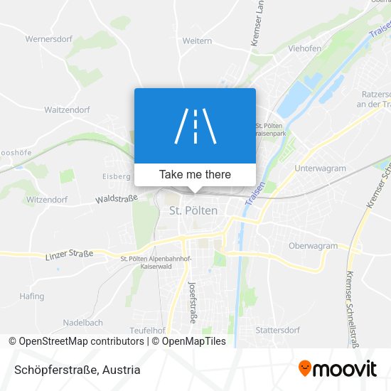 Schöpferstraße map